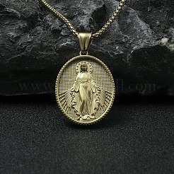 201 подвеска из нержавеющей стали NJEW-C034-35G