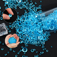 6300 шт. акриловые стразы с заостренной задней частью кабошоны GACR-SP0001-03C