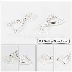 4 шт. серебряные щипцы для колки льда для изготовления подвески STER-PH0001-04