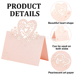 Бумажные карточки для расстановки столов AJEW-WH0270-55B