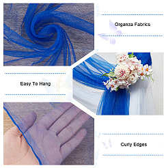 2 шт. ткани органза 2 цветов DIY-OC0012-90A