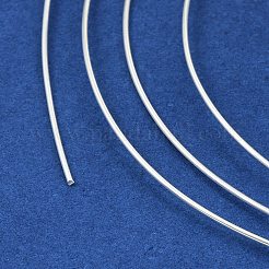 925スターリングシルバーワイヤー  ソフト  ラウンド  銀  0.7mm  21ゲージ&nbsp;STER-NH0001-72A