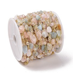 Ручной натуральный Morganite бисерные цепочки CHC-I031-11A
