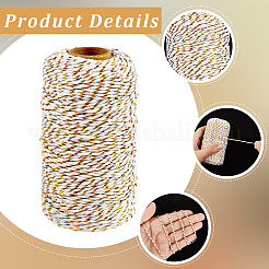 2 рулон ниток для макраме из хлопка в два сложения MAKN-CY0001-01A