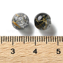 Прозрачных бусин акриловые треск&nbsp;DACR-D300-01D-8mm