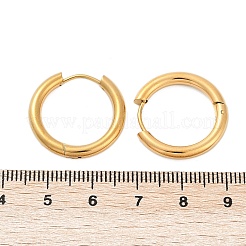 Серьги-кольца Huggie Hoop из нержавеющей стали 304 с ионным покрытием (IP)&nbsp;EJEW-O087-06A
