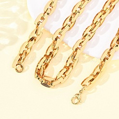 Ожерелья из нержавеющей стали 304 для женщин и мужчин&nbsp;NJEW-F363-06G