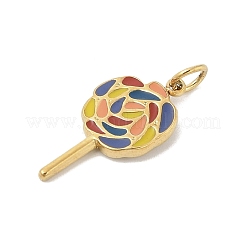 Подвески из нержавеющей стали 304 с эмалью&nbsp;LS-STAS-U044-02A-G