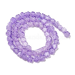 Ручной работы millefiori стеклянные бусины нитки LAMP-G164-01A