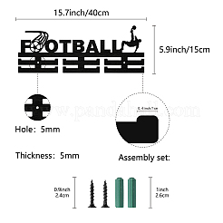 Вешалка для медалей из модного дерева ODIS-WH0041-017