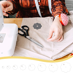 8 шт. 8 стиля акриловых листов DIY-WH0622-148C