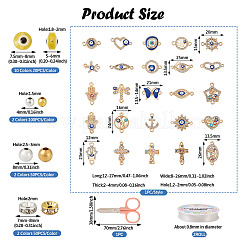 Набор для изготовления браслета от сглаза своими руками&nbsp;DIY-TA0004-42