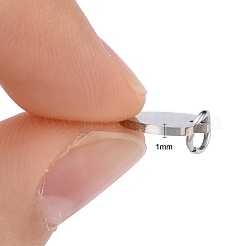 Устойчивые к потускнению 201 нержавеющая сталь штампованные пустые бирки подвески STAS-S105-T617-1