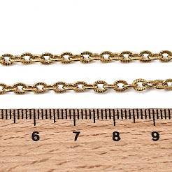 Ожерелья из нержавеющей стали 304 с цепочкой из троса&nbsp;STAS-O053-33G