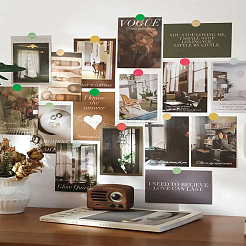 Медные наклейки STIC-WH0045-03A