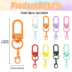 8 шт. Поворотные застежки из сплава&nbsp;KEYC-YW00195