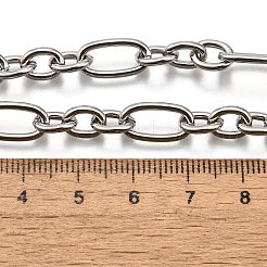 Не тускнеющие унисекс-цепочки из нержавеющей стали 304 Figaro&nbsp;X-NJEW-H215-03P