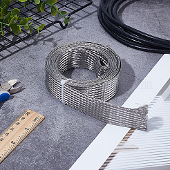 3 m flacher verzinnter geflochtener Draht aus Edelstahl 304&nbsp;STAS-UN0064-26B-P
