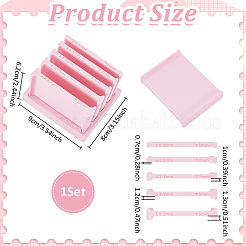 Strumento per estrusione di strisce di argilla polimerica in plastica per lavori fai da te su entrambi i lati&nbsp;DIY-WH0308-929