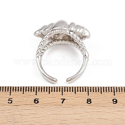 Латунные манжеты для женщин RJEW-H256-20-P