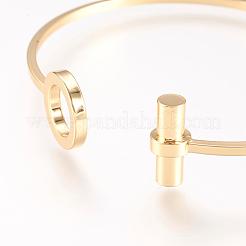 Браслет из латунной манжеты BJEW-P168-B33