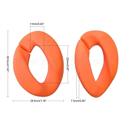 Непрозрачные акриловые кольца&nbsp;OACR-T024-01-I