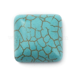 Cabochons en turquoise synthétique&nbsp;TURQ-WH0001-03H