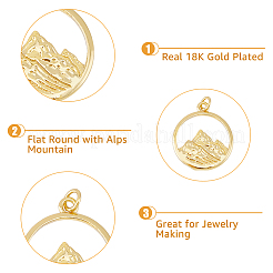 10шт латунные подвески&nbsp;KK-HY0002-96