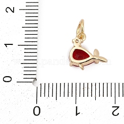 Латунь прокладывает кубические циркониевые прелести&nbsp;LS-KK-Q096-14A-G