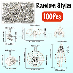 Хэллоуин тематические тибетский стиль сплава подвески FIND-SP0004-39