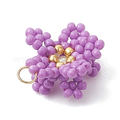 Стеклянные подвески из бисера&nbsp;PALLOY-MZ01246-04