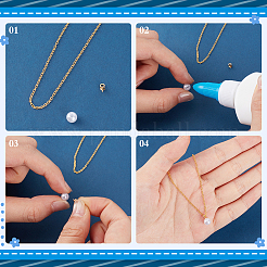 90 шт. 3 стиля 304 нержавеющая сталь чашечка жемчужные штифты кулоны булавки&nbsp;STAS-ME0002-96