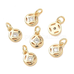 Pendentifs en laiton Shegrace sertis de micro-pavés de zircone cubique&nbsp;XGR-Q3D455-504G