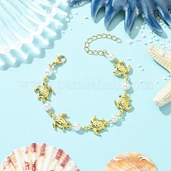 Armbänder aus Edelstahl 304 und Muschelperlen für Damen&nbsp;BJEW-JB13815-01