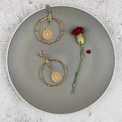 18 шт. подвески из нержавеющей стали 304 двух цветов&nbsp;STAS-DC0013-14