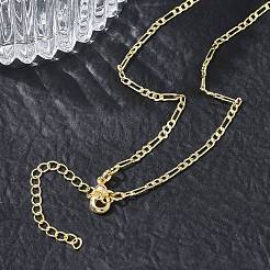 Colliers à chaîne en laiton de 2.2 mm pour femmes&nbsp;KK-CBA2293-03G
