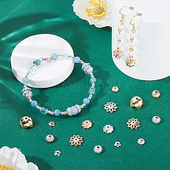 600 шт. 12 стиля ccb пластиковые колпачки для бусин&nbsp;FIND-UN0009-97