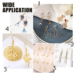 Фурнитура для сережек из нержавеющей стали 304 STAS-UN0004-72G