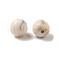 Двухцветные непрозрачные акриловые бусины MACR-M044-20