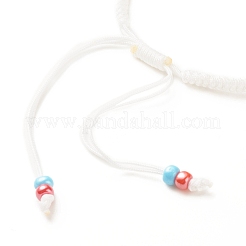 Braccialetto di perline di semi di vetro&nbsp;BJEW-JB08199-06