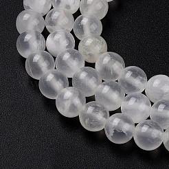 Природного зеленого нефрита нитей бисера&nbsp;G-Q162-A01-B01-05