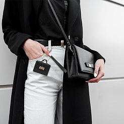 Porte-clés portable en cuir PU&nbsp;FIND-WH20012-89A