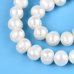 Нити из натурального культивированного пресноводного жемчуга PEAR-N013-10D-01