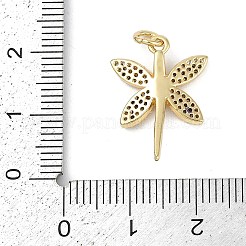 Gestell Messing micro ebnen Zirkonia Anhänger&nbsp;LS-KK-H509-10G-02
