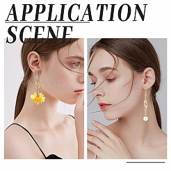 10 пара латунных сережек-колец Huggie Hoop FIND-AR0002-22