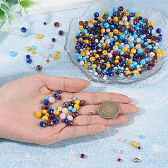 120 g 3 stili di fili di perline di vetro&nbsp;EGLA-TA0013-72