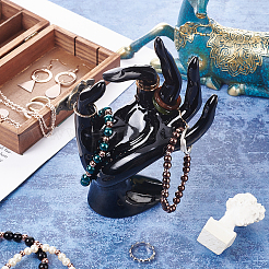 Пластиковая модель руки дисплея кольца RDIS-WH0004-03A-WH