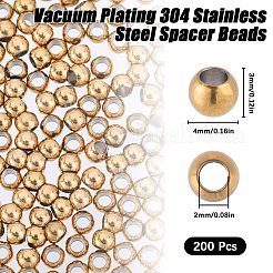 200 шт. вакуумное покрытие PVD из нержавеющей стали 304&nbsp;STAS-SC0006-89A