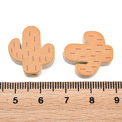 Bedruckte Pappelholzperlen&nbsp;WOOD-Z008-05D