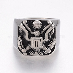 Кольца из нержавеющей стали 304 RJEW-G091-23-AS